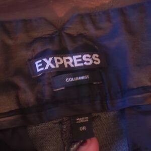 Express Black Straight Leg Pants